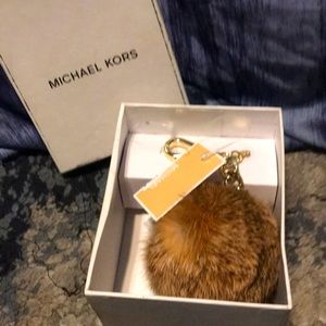 Michael Kors fur Pom charm